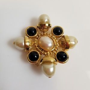 St. John Maltese Cross Brooch Pin